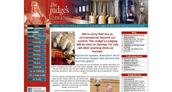 Desktop Screenshot of judgeslodging.org.uk