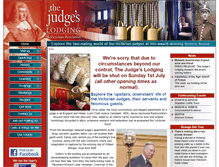 Tablet Screenshot of judgeslodging.org.uk